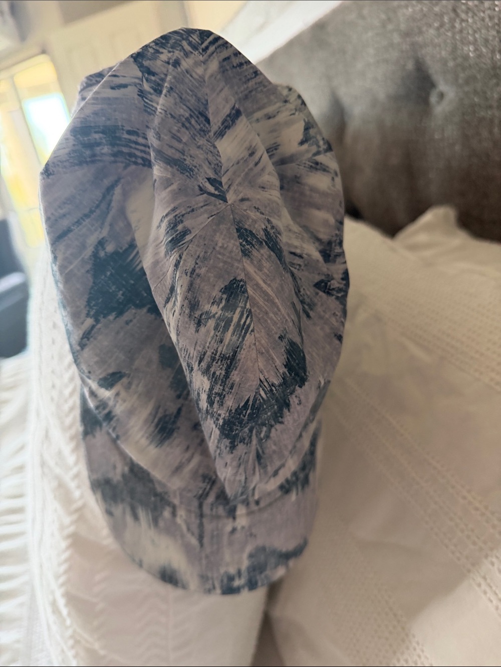 Lululemon Marbled Blue Tie-Dye Bucket Hat